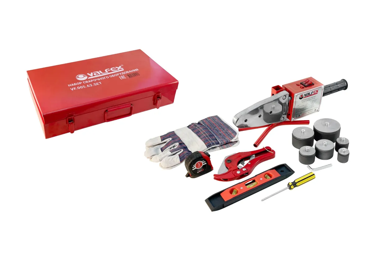 Сварочный комплект для PP-R D 20- 63 (1500 Вт) VALFEX 005 SET